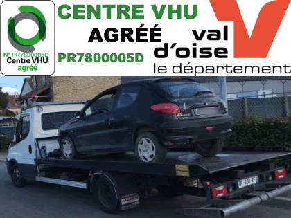 Rachat épaves Val-d’Oise 95, débarrasser voiture